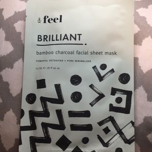 bamboo charcoal facial sheet mask